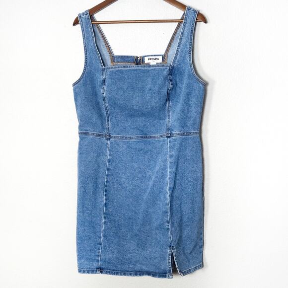 RSQ Dresses & Skirts - RSQ Denim Romper Size XL Blue Western Americana Cowgirl Workwear